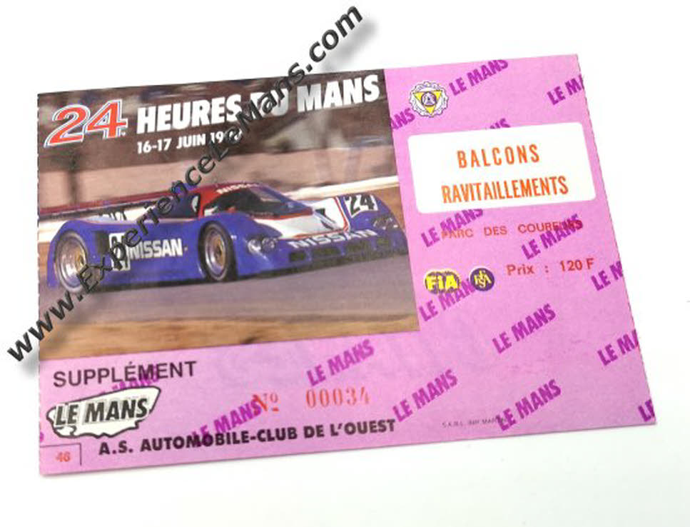 Hours Of Le Mans Pits Gallery Ticket
